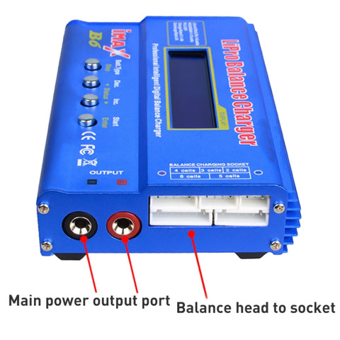 iMAX B6 Digital RC Lipo NiMH Battery Balance Charger, W303