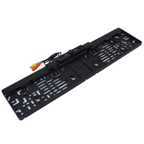 European Car License Plate Frame Rear View Camera, Size: 52.8cm x 12.6cm, European Car Camera