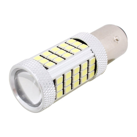 2 PCS 1157/BAY15D 12.6W 630LM 6500K White Light 2835 SMD 66 LED Car Brake / Steering Light, DC12V, 1157