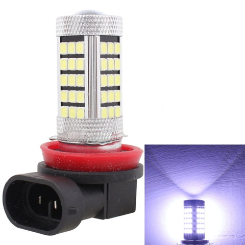 2 PCS H11 12.6W 630LM 6500K White Light 2835 SMD 66 LED Car Fog Light,  DC12V, H11