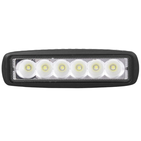18W 1440LM Epistar 6 LED  Car Work Lamp Bar Light Waterproof IP67, DC 10-30V, DC 10-30V, 1440LM
