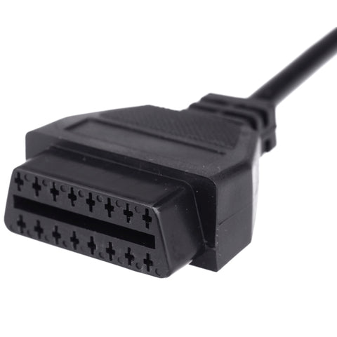16 Pin to 14 Pin OBDII Adapter Cable for Nissan, Cable Length: 35cm, 16 Pin to 14 Pin