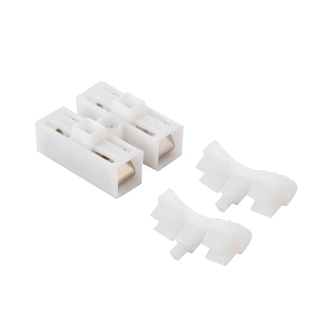 100 PCS 2 Way Push Quick Cable Connector Terminal Wiring Terminal 220V 2A