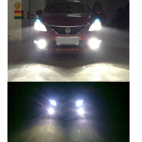 2 PCS T15 3W White LED 300LM SMD 2835 Car Rear Fog Lamp / Backup Light for Vehicles, DC 12V, T15+3W 300LM/6500K