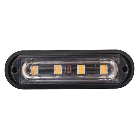 12W 720LM 4-LED 18 Flash Patterns Car Strobe Emergency Warning Light Lamp, DC 12V, 4-LED White + Yellow Light, 4-LED Red + Blue, 4-LED Yellow Light, 4-LED White Light, 4-LED Blue Light, 4-LED White + Red Light