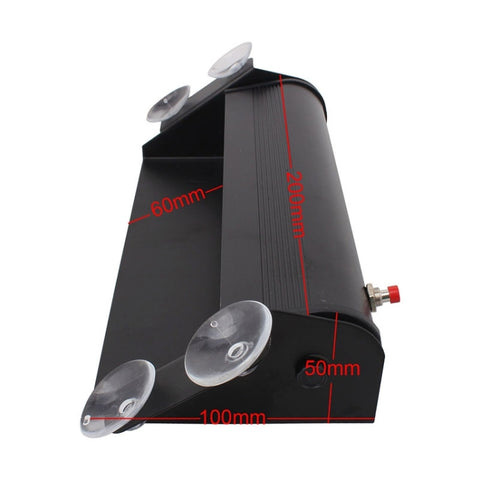 8W 800LM 8-LED 3-Modes Adjustable Angle Car Strobe Flash Dash Emergency Light Warning Lamp with Suckers, DC 12V, White + Red, White + Yellow, Red + Blue, Blue, Red, White, Yellow