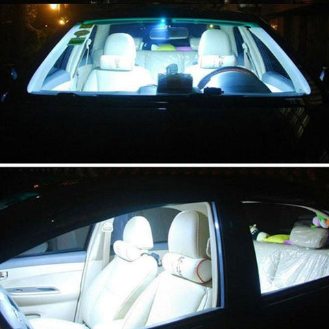 2 PCS 31mm 3W 180LM White Light 10 LED SMD 4014 CANBUS License Plate Reading Lights Car Light Bulb, 3W 31mm