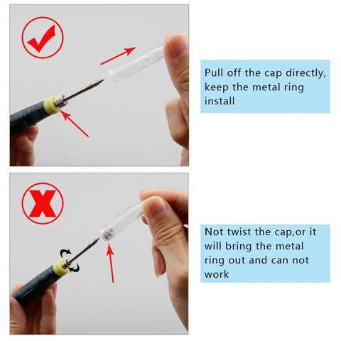 Portable USB Powered Soldering Iron Pen 5V 8W Long Life Tip + Touch Switch Protective Cap Auto Shut Off 25 second, ZD-20U
