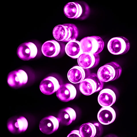 For Christmas Party, 30 LED,  2-Mode Flash, Battery Powered, 3m Pink Light, 3m Green Light, 3m Purple Light, 3m Yellow Light, 3m Blue Light, 3m Red Light, 3m Warm White, 3m White Light