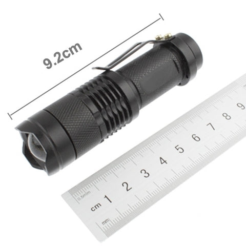 SK68 180lm Zoom Lens LED Flashlight