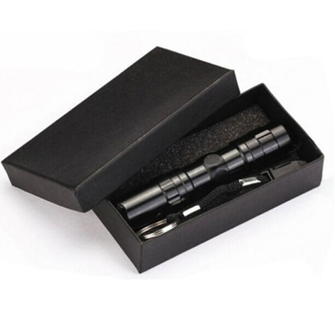 3W LED Mini Flashlight Light Torch Lamp with Strap