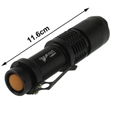 UltraFire Focus Flashlight, 3 Mode, XM-L T6 LED, White Light