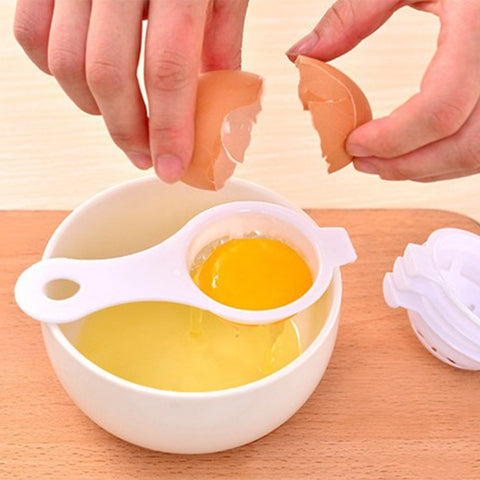20pcs Separator for Egg White and Yolk, 1PCS(White)