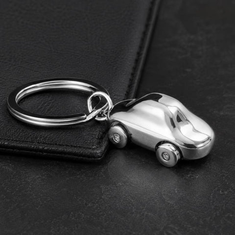 Car-shaped Metal Key Chain, Car shape