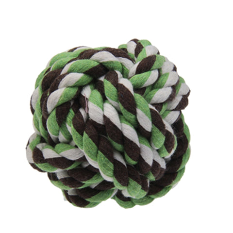 Cotton Rope Ball for Pets / Dog Cat Toy, Diameter 7.5cm (Random Color Delivery), Cotton Rope Ball