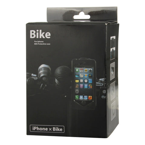 360 Degree Rotation 3 Layer (Plastic + Touch Panel Screen + Silicone Tray) Combination Bicycle Holder for iPhone 5 & 5S, 360 Degree Rotation Bicycle Holder
