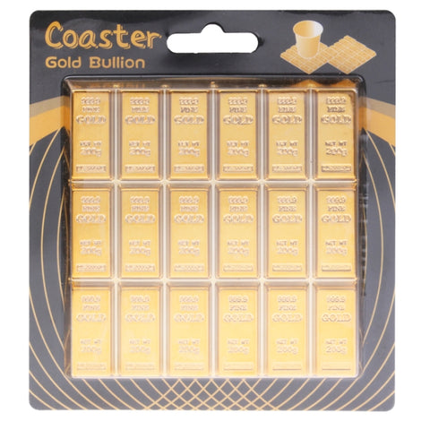 Creative Gold Bar Shaped Anti-slip Heat Insulation Mat for Dishware, Gold Bar Shaped Heat Insulation Mat