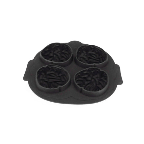 Silicone Brain Freeze Shaped Ice Cube Tray (Random Color Delivery), Brain Shape