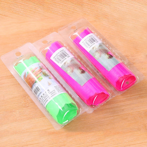 5 PCS Soft Resin Tube Shaped Reusable Magic Handheld Rolling Garlic Peeler Kitchen Tools (Random Color Delivery), Random Color Delivery