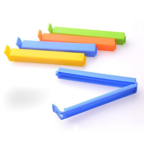 6pcs Food Storage Bag Sealing Clips Sealer Food Clip, 6 PCS