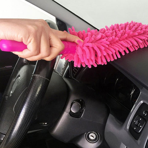 Single Sided Flexible Chenille Changeable Dust Duster , Single Sided