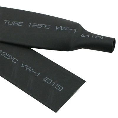 8mm Woer Flexible RSFR-H VW-1 Heat Shrink Tube, 125℃, Length: 10m