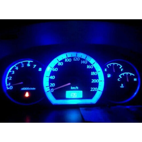 2 PCS T3 White Light 0.1W 5LM 1 LED SMD 3528 LED Instrument Light Bulb Dashboard Light for Vehicles, DC 12V, T3 0.1W