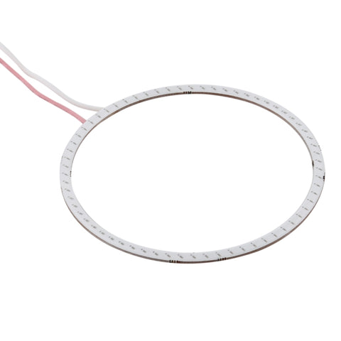90mm 5W 180LM Angel Eyes Circles Car Headlight COB LED Lights for Vehicles, DC 12-24V, 90mm Red Light, 90mm Blue Light, 90mm  White Light, 90mm Pink Light, 90mm Green Light