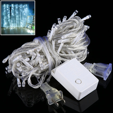 100 LEDs with End Joint & 8 Display Modes Controller for Christmas Party, AC 110V, US Plug, 100 LEDs AC 110V(Colorful Light), 100 LEDs AC 110V(White Light), 100 LEDs AC 110V(Red Light), 100 LEDs AC 110V(White Light+Blue Light)                          ...
