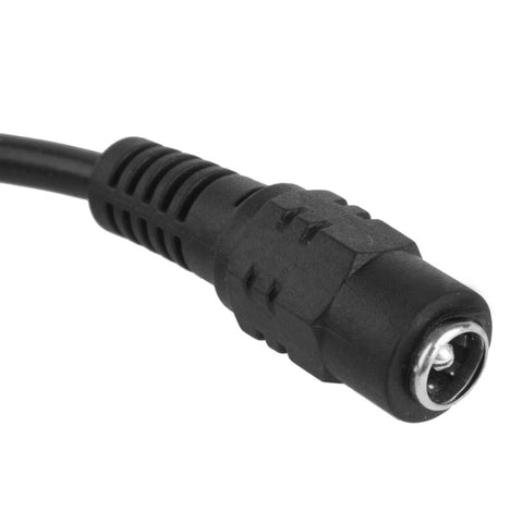 5.5 x 2.1mm Female to 4x Male DC Power Cable Connector with Switch for LED Strip, Length: 30cm