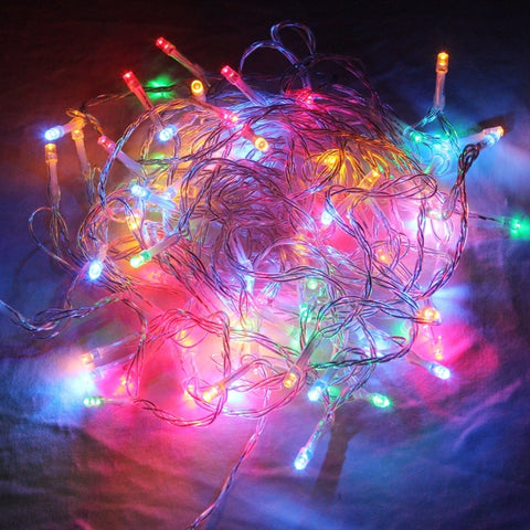 For Christmas Party,  80 LED, RGB Light, Battery Powered