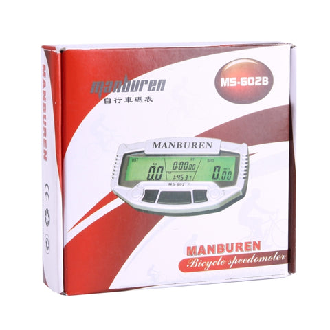 Multifunction LCD Display Cycle Computer Odometer Speedometer (MS-602B), MS-602B