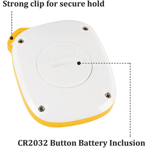 3D All Dimensional Multifunction Digital Electronic Pedometer Step Counter, 3D Yellow