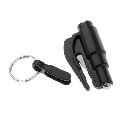 2 in 1 Car Emergency Hammer / Key Chain / Knife Broken Glass Portable Tool, 2 in 1 Black, 2 in 1 Red, 2 in 1 Yellow