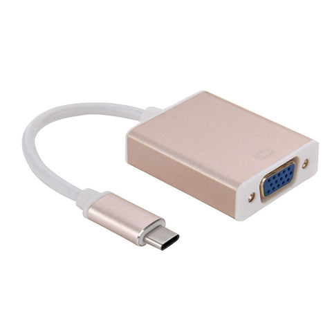 USB-C / Type-C 3.1 to VGA Multi-display Adapter Cable,Cable Length: About 10cm, Type-C 3.1 to VGA