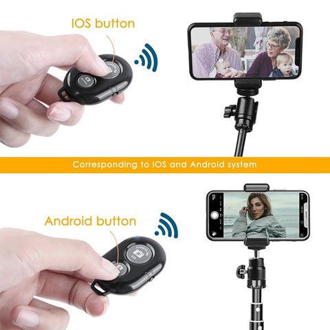 BRCMCOM Chip Universal Bluetooth 3.0 Remote Shutter Camera Control Self-timer, Yellow, White, Black, Blue, Red, Green