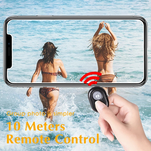 BRCMCOM Chip Universal Bluetooth 3.0 Remote Shutter Camera Control Self-timer, Yellow, White, Black, Blue, Red, Green