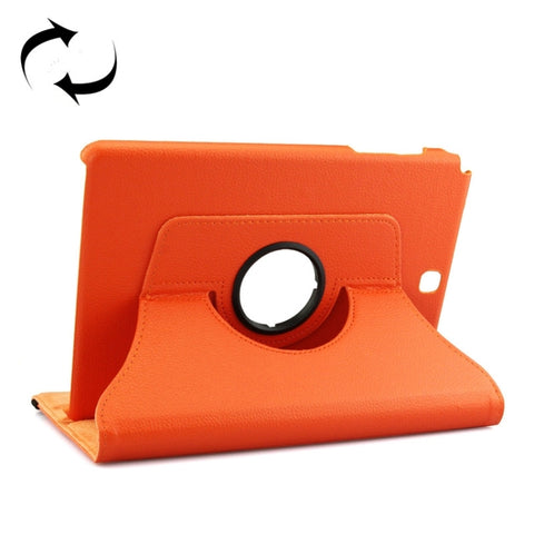 Litchi Texture 360 Degree Rotating Leather Protective Case with Holder for Galaxy Tab A 9.7 / P550 / T550