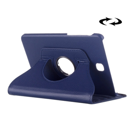 Litchi Texture 360 Degree Rotation Leather Case with multi-functional Holder for Galaxy Tab S2 8.0