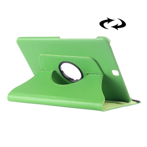 Litchi Texture 360 Degree Rotation Leather Case with multi-functional Holder for Galaxy Tab S2 9.7