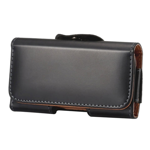For iPhone X  & Galaxy S6 / G920 Crazy Horse Texture Vertical Flip Leather Case / Waist Bag with Back Splint
