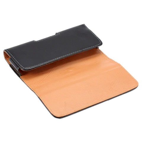Crazy Horse Texture Vertical Flip Leather Case / Waist Bag with Back Splint for Galaxy S4 / i9500
