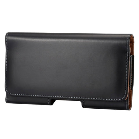 6.3 Inch Crazy Horse Texture Vertical Flip Leather Case / Waist Bag with Back Splint for Galaxy Mega 6.3 /  Mega 2 / G750F