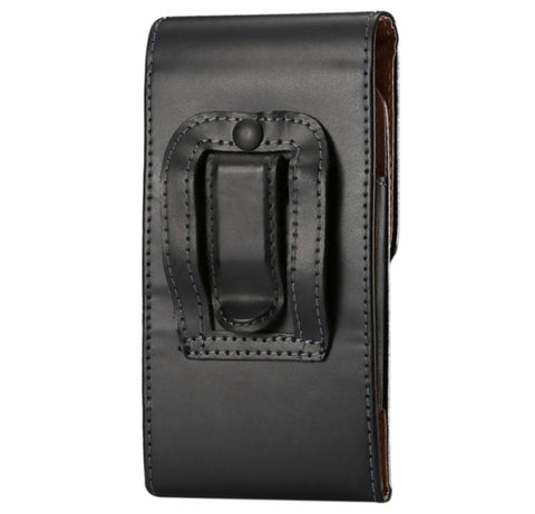 6.3 Inch Crazy Horse Texture Vertical Flip Leather Case / Waist Bag with Back Splint for Galaxy Mega 6.3 & Mega 2 / G750F