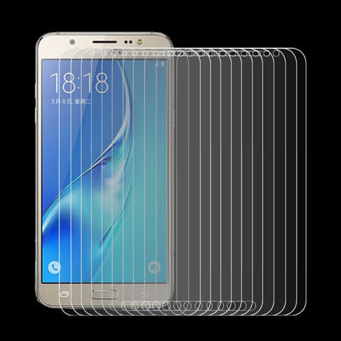50 PCS HAWEEL 0.26mm 9H+ Surface Hardness 2.5D Explosion-proof Tempered Glass Film for Galaxy J7 / J700, For Galaxy J7 / J700