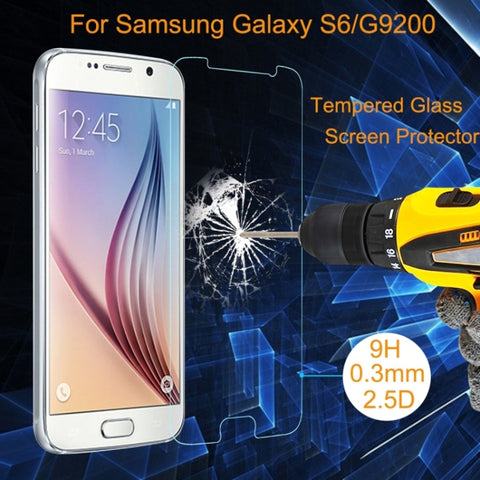 0.26mm 9H Surface Hardness 2.5D Explosion-proof Tempered Glass Screen Film for Galaxy S6 / G920, For Galaxy S6 (1 PC)