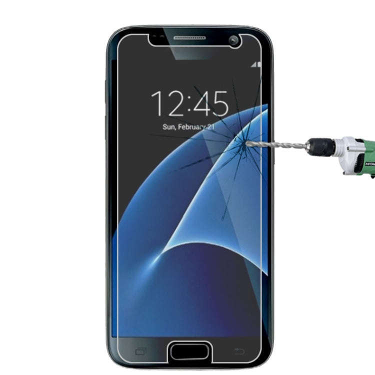 For Galaxy S7 / G930 0.26mm 9H Surface Hardness 2.5D Explosion-proof Tempered Glass Non-full Screen Film, For Galaxy S7 / G930
