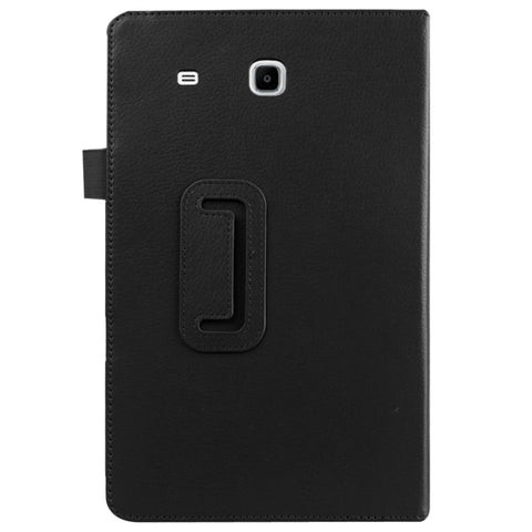 Litchi Texture Horizontal Flip Solid Color Leather Case with Holder for Galaxy Tab E 9.6 / T560 / T561