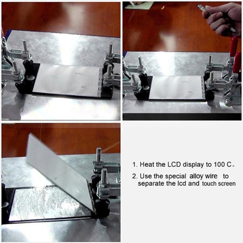 LCD & Touch Panel Separating Premium Alloy Wire for iPhone / Samsung / HTC / Sony (Length: 100m), Length: 100m