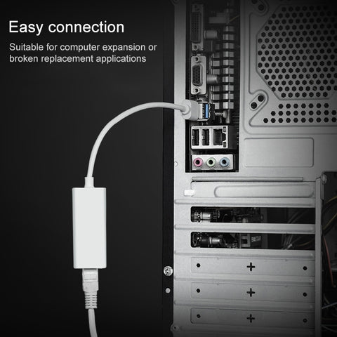 USB 2.0 Ethernet Adapter for Tablet PC / Android TV, Length: 20cm